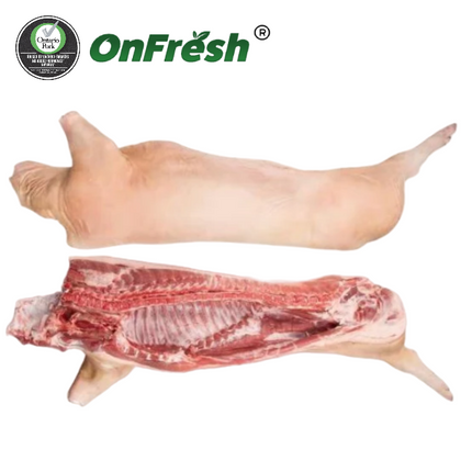 预售-Onfresh全自然【半扇猪 约100磅(细分,断骨)$3.49/磅 称重,多退少补】